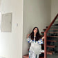 WHITE DOVE DESIGN TWO PIECE SUITS (Premium Lilen)