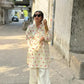 HEER EMB CORD SET ( FARSHI SHALWAR )