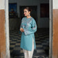AROHA LAWN EMB CO-ORD SET