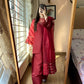 MAHNOOR SILK 3PC WITH FARSHI SHALWAR