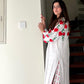 WHITE DOVE DESIGN TWO PIECE SUITS (Premium Lilen)