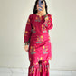 Printed Shirt With Sharara