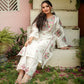 VIOLET LAWN EMB 2PC