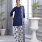 BLUE BLOOM LAWN 3PC