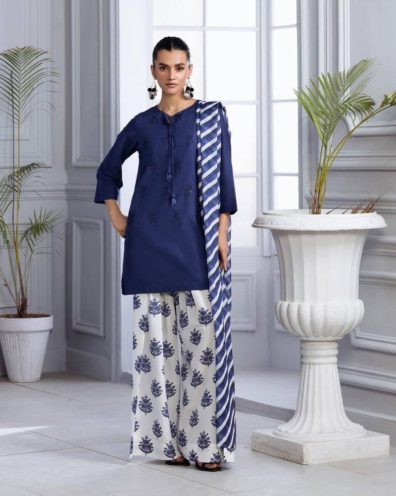 BLUE BLOOM LAWN 3PC