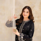BLACK GULAB EMB 2PC SET