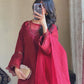 MAHNOOR SILK 3PC WITH FARSHI SHALWAR