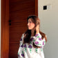WHITE DOVE DESIGN TWO PIECE SUITS (Premium Lilen)